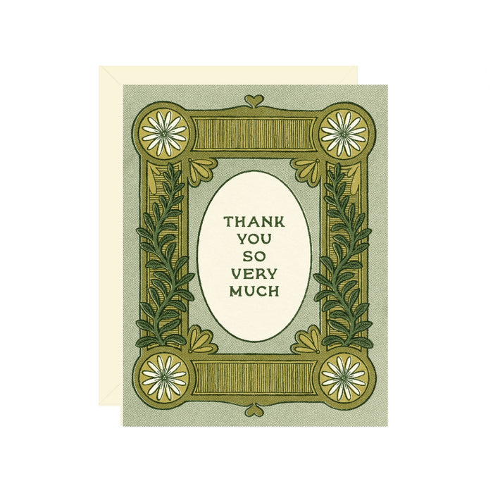 Thank You Vine Greeting Card