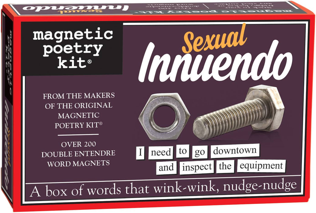 Sexual Innuendo Magnetic Poetry Kit