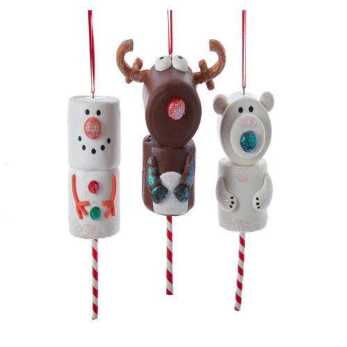 Marshmallow Character Ornament