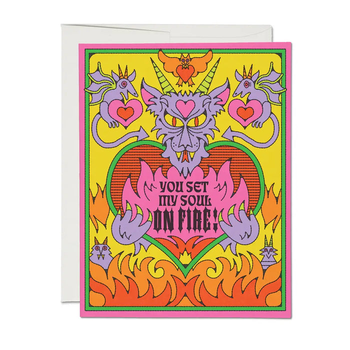 Dragon Love Greeting Card