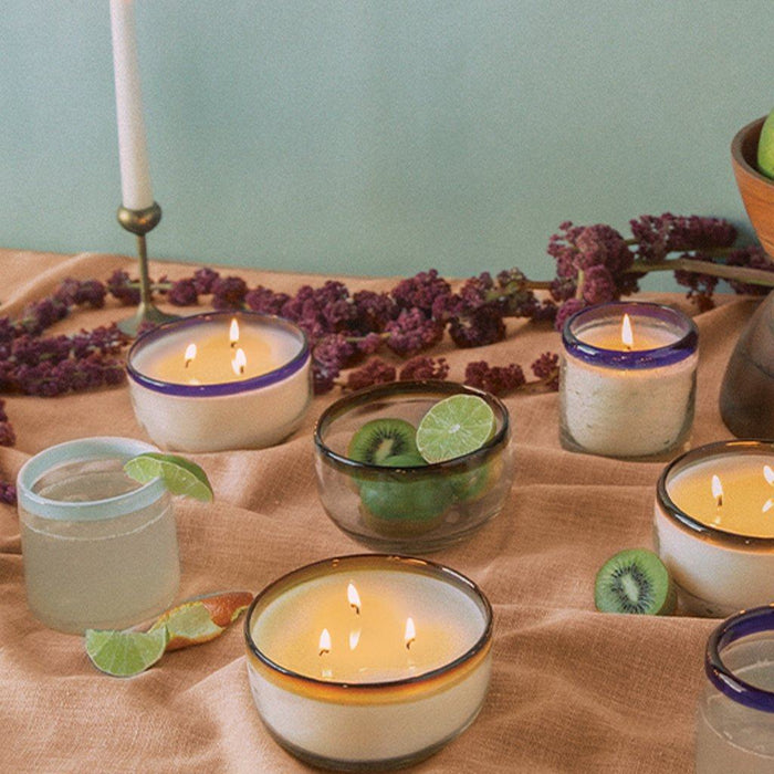 La Playa 9oz Bubble Glass Candle